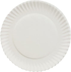 AJM Packaging Corporation - Paper Plates, 6" - White - Exact Tooling