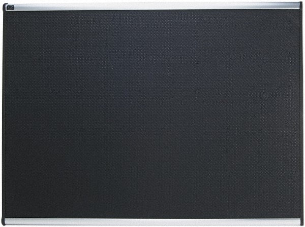 Quartet - 48" Wide x 36" High Tack Bulletin Board - High-Density Foam, Black - Exact Tooling