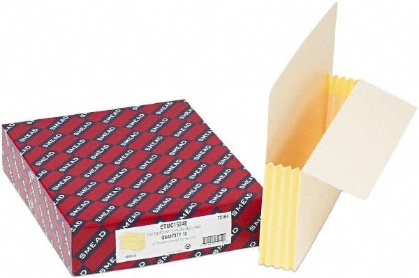 Samsill - 8-1/2 x 11", Letter Size, Manila, Expandable File Folders with End Tab Pocket - 11 Point Stock, Straight Tab Cut Location - Exact Tooling