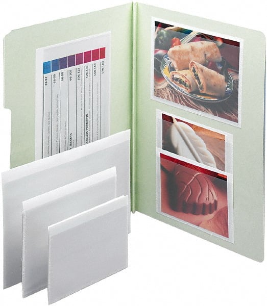 Samsill - 5-5/16x3-5/8", Card, Clear, Label Holder Binder - 11 Point Stock - Exact Tooling