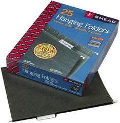 Samsill - 8-1/2 x 11", Letter Size, Standard Green, Expanding Hanging File Holder - 11 Point Stock, 1/5 Tab Cut Location - Exact Tooling