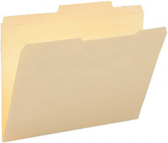 Samsill - 8-1/2 x 11", Letter Size, Manila, File Folders with Top Tab - 11 Point Stock, 2/5 Tab Cut Location - Exact Tooling