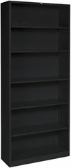 Hon - 5 Shelf, 60-1/8" High x 36" Wide Bookcase - 11" Deep, Laminated, Mahogany - Exact Tooling