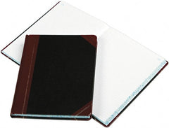 Boorum & Pease - 300 Sheet, 10-3/8 x 8-1/8", Record Rule Columnar Book - Black - Exact Tooling