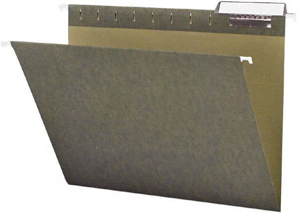 Samsill - 8-1/2 x 11", Letter Size, Standard Green, Expanding Hanging File Holder - 11 Point Stock, 1/3 Tab Cut Location - Exact Tooling