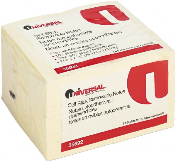UNIVERSAL - Self-Stick Note & Page Flag Dispensers Size: 3" x 5" - Exact Tooling