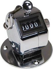 BATES - 4 Digit Wheel Display Tally Counters-Desk - Exact Tooling