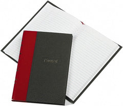 Boorum & Pease - 144 Sheet, 5-1/4 x 7-7/8", Record Rule Record/Account Book - Black & Red - Exact Tooling