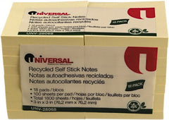 UNIVERSAL - Self-Stick Note & Page Flag Dispensers Size: 3" x 3" - Exact Tooling