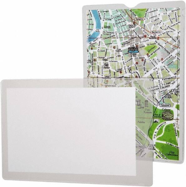 OXFORD - 50 Piece Clear Sheet Protectors-Envelopes - 8" High x 5" Wide - Exact Tooling