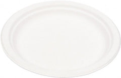 ECO PRODUCTS - Eco-Products Compostable Sugarcane Dinnerware, 9" Plate - White - Exact Tooling