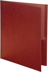 Earthwise by OXFORD - 8-1/2 x 11", Letter Size, Green, Pocket Folders - 11 Point Stock - Exact Tooling