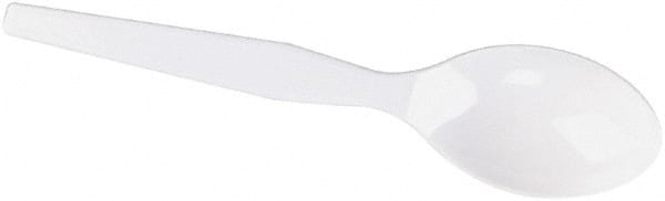 Dixie - Dixie Plastic Tableware, Heavy Mediumweight Teaspoons - White - Exact Tooling