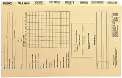 Samsill - 14 x 8 1/2" Classification Folders-Top Tab Fastener - Manila - Exact Tooling