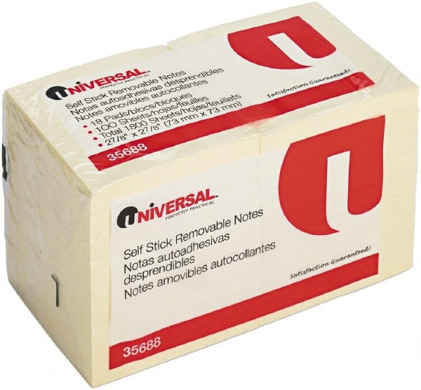 UNIVERSAL - Self-Stick Note & Page Flag Dispensers Size: 3" x 3" - Exact Tooling