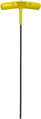 Bondhus - 7/64" Hex, T-Handle Cushion Grip, Hex Key - 9" OAL, Protanium High Torque Steel, Inch System of Measurement - Exact Tooling