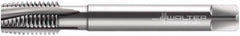 Walter-Prototyp - M10x1.25 Metric Fine, 3 Flute, Bright Finish, Powdered Metal Spiral Point Tap - Plug Chamfer, Right Hand Thread, 100mm OAL, 20mm Thread Length, 7mm Shank Diam, 6HX Class of Fit, Series 212661 - Exact Tooling