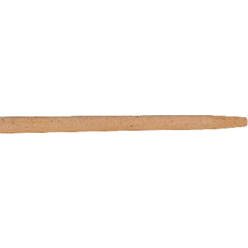 Tapered Wood Handle for Push Broom, Sanded. 1 5/6″ Diameter, 60″ L - Exact Tooling