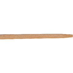 Tapered Wood Handle for Push Broom, Sanded. 1 5/6″ Diameter, 60″ L - Exact Tooling