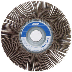 3 1/2″ × 1″ × 5/8″ Metalite R265 Flap Wheel 80 Grit Aluminum Oxide - Exact Tooling