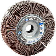 4″ × 1″ × 5/8″ Metalite R265 Flap Wheel 80 Grit Aluminum Oxide - Exact Tooling