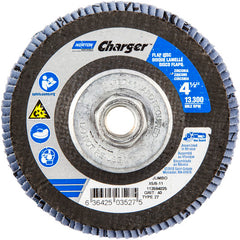 ‎4-1/2″ × 1/4″ × 5/8″ Jumbo Charger R822 Flap Disc Type 27 Jumbo 40 Grit - Exact Tooling