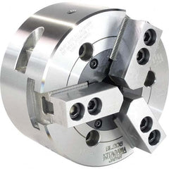 Kitagawa - Power Lathe Chucks Chuck Diameter (Decimal Inch): 6.0000 Number of Jaws: 3 - Exact Tooling