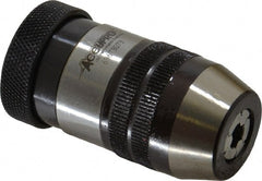 Accupro - JT1, 1/64 to 1/4" Capacity, Tapered Mount Drill Chuck - Keyless, 1.299" Sleeve Diam, 2.441" Open Length - Exact Tooling