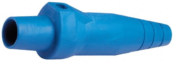 Leviton - 3R NEMA Rated, 600 Volt, 300 Amp, 2 to 2/0 AWG, Cam, Double Set Screw, Female Single Pole Plug and Connector - 6.85 Inch Long, White - Exact Tooling