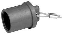 Leviton - 3R NEMA Rated, Female, Red Single Pole Protective Cap - For Use with Male Plug - Exact Tooling