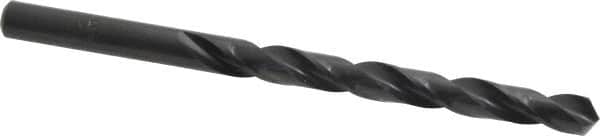 Cleveland - Letter I 118° High Speed Steel Jobber Drill - Oxide Finish, Right Hand Cut, Spiral Flute, Straight Shank, 4-1/8" OAL, Standard Point - Exact Tooling