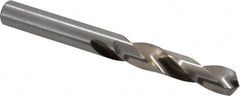 Cleveland - 0.295" 118° Spiral Flute High Speed Steel Screw Machine Drill Bit - Bright Finish, Right Hand Cut, 1-9/16" Flute Length, 2-3/4" OAL, Standard Point, Straight Shank - Exact Tooling