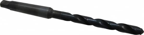 Cleveland - 33/64", 2MT 118° Point High Speed Steel Taper Shank Drill Bit - Exact Tooling