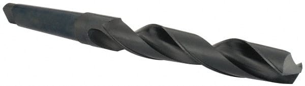 Cleveland - 1-3/8", 4MT 118° Point High Speed Steel Taper Shank Drill Bit - Exact Tooling