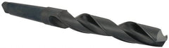 Cleveland - 1-3/8", 4MT 118° Point High Speed Steel Taper Shank Drill Bit - Exact Tooling