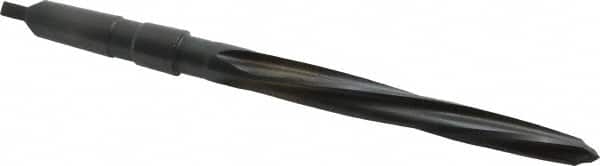 Cleveland - 13/16" Reamer Diam, 35/64" Small End Diam, 3MT Morse Taper Shank, 7-3/8" Flute, Bridge Reamer - Exact Tooling