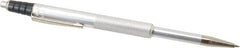 Fowler - 6-1/2" OAL Retractable Pocket Scriber - Carbide Point with Retractable Tip - Exact Tooling