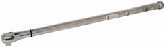 Value Collection - 3/4" Drive Micrometer Type Ratchet Head Torque Wrench - 90 Ft/Lb to 300 Ft/Lb Torque, 31" OAL, 1-1/2 Ft/Lb Graduation - Exact Tooling