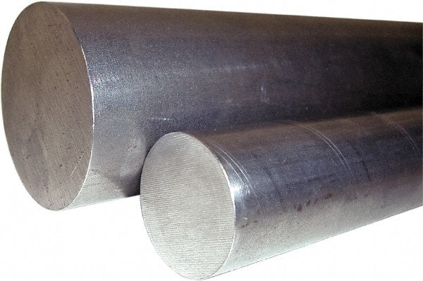 Made in USA - 12" Diam x 3" Long, 1018 Steel Round Rod - Hot Rolled, Steel - Exact Tooling