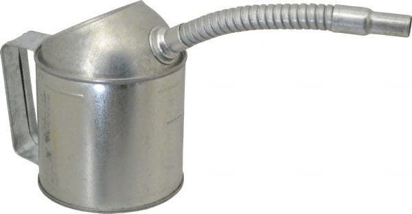 Value Collection - Flexible Spout, Measure Oiler - Steel Body, Galvanized - Exact Tooling
