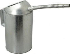 Value Collection - Flexible Spout, Measure Oiler - Steel Body, Galvanized - Exact Tooling