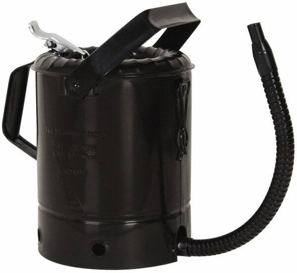 Plews - 14" Long Flexible Spout, Measure Oiler - Steel Body, Painted - Exact Tooling