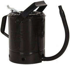 Plews - 14" Long Flexible Spout, Measure Oiler - Steel Body, Painted - Exact Tooling