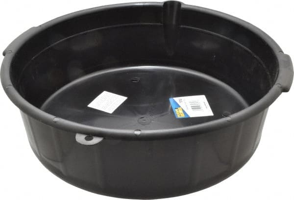Plews - 6 Quart Oil Drain Pan - Polyethylene - Exact Tooling
