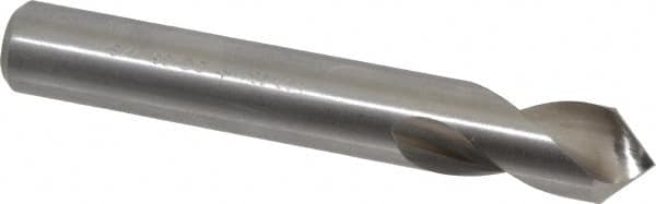 Cleveland - 3/4" Body Diam, 90°, 5" OAL, High Speed Steel Spotting Drill - Exact Tooling