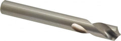 Cleveland - 3/8" Body Diam, 120°, 3-1/8" OAL, High Speed Steel Spotting Drill - Exact Tooling