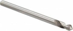 Cleveland - 3/8" Body Diam, 90°, 5" OAL, High Speed Steel Spotting Drill - Exact Tooling