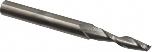 Onsrud - 3/16" Cutting Diam x 3/4" Length of Cut, 2 Flute, Upcut Spiral Router Bit - Uncoated, Right Hand Cut, Solid Carbide, 2-1/2" OAL x 1/4" Shank Diam, Double Edge, 30° Helix Angle - Exact Tooling