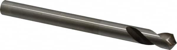 Cleveland - 5/8" Body Diam, 120°, 7-1/8" OAL, High Speed Steel Spotting Drill - Exact Tooling