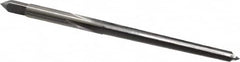 Cleveland - #3/0 Pin, 0.1302" Diam, 0.1029" Small End, 9/64" Diam Straight Shank, 1-5/16" Flute, Taper Pin Reamer - Exact Tooling